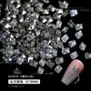 Joyería para Uñas de Arte de Zircón Super Flash Color Fuego Grande Diamante Punta de Luz Color Mágico 5A Gotas de Agua Amor Luz Lujo Decoración de Arte de Uñas