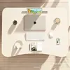 Mesa Pequena de Cama com Altura Ajustável, Mesa de Estudo Dobrável, Mesa Simples Preguiçosa para Dormitório de Estudante, Mesa para Janela Saliente de Casa
