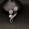 Broche Exquisito y Lujoso, Corsage de Perlas de Alta Costura, Accesorio para Ropa, Pin de Diseño de Nicho, Accesorio Elegante