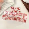 Pinza Transparente para el Cabello con Lazo de Corazón para el Día de San Valentín, Pinza Cuadrada de Gama Alta de Tamaño Mediano para la Parte Posterior de la Cabeza, Lindo Accesorio para el Cabello
