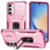 Fabricantes de origen al por mayor comercio exterior funda para teléfono móvil para Samsung A34 5G cosechadora ventana deslizante cubierta protectora para teléfono móvil