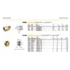Legris Legris Adaptador de Cobre F3HG/0168 21 10/0163/0169/0931 08 13