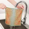 Paño absorbente de cocina de tela de vellón de coral engrosado, paño de limpieza de platos, paño de limpieza de tazones con descontaminación, descontaminación de aceite no manchado 30*40 PCT