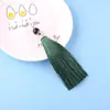 Fecho Lagosta Borla Franja Longa 14CM Penduricalho de Carro Penduricalho de Bolsa Nó Chinês Joias DIY Borla de Pedras Preciosas Joias