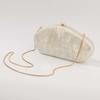 Comercio Exterior Comercio Electrónico Transfronterizo Venta Directa Bolso de Noche Bolso de Mano tipo Riñón de Acrílico Bolso de Hombro Único con Cadena para Mujer