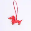 Chaveiro Criativo Fofo Estilo Europeu Dachshund Cão Couro PU Pingente de Bolsa Chave de Carro Joia Comércio Exterior Mais Vendido Explosões