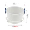Lámpara LED empotrada Soporte de copa Soporte de carcasa GU10 Kit de marco exterior de foco MR16 Lámpara halógena profunda antideslumbrante
