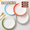 Procesamiento y Personalización de Vajilla Japonesa de Patrón de Línea Pintado a Mano de Moda, Tazones Redondos para Cena y Platos de Cerámica para Hogar, Restaurante, Hotel