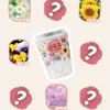 Pequeño Agricultor de Flores Oficina Escritorio Micro-Paisaje Cubo de Almacenamiento de Agua Automático para Niñas para Adivinar Flores y Frutas para Plantar Regalos de Caja Ciega