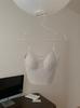 Camisola de Seda de Hielo con Copa de Aire, Tirantes Cruzados, Tubo, Ropa Interior, Espalda Bonita, Ajustado, Estilo Chica Caliente, Cinturón Antideslizamiento para Mujer, Copa