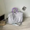 Bolso de mano fresco y artístico estilo coreano para viajes cortos, moderno y versátil, alta calidad, moderno, bolso cruzado de gran capacidad