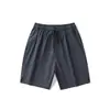 Pantalones cortos deportivos de hombre de venta caliente transfronterizos de secado rápido, pantalones largos rectos de longitud media de seda helada de verano nuevos, en stock de comercio exterior