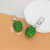 Llavero Colgante Divertido de Resina Simulación de Frutas y Verduras Fresa Jade Col Repollo Tienda de Catering Gourmet Colgante Pequeño Regalo