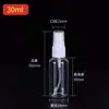 Botellas con Atomizador para Mascotas al por Mayor en Stock 50ml 100ml Botellas Transparentes con Atomizador Fino Botellas Dosificadoras de Plástico para Líquidos Botellas con Atomizador de Alcohol