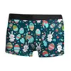 Ropa Interior Masculina Impresa en 3D Serie de Pascua Europea y Americana Transfronteriza Novedad Boxer Sexy para Hombre