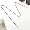 Corrente para Óculos Colorida de Contas Mais Vendida Transfronteiriça, Cordão Anti-Queda para Óculos, Corrente para Máscara, Acessórios para Óculos