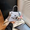Bolsa de Ombro Simples Portátil de Alta Qualidade para o Verão de 2025 Moda Feminina Bolsa Kelly Versátil Bolsa Transversal Kelly