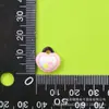 Série Mini Pó Preto Brilhante Acessórios de Resina Cola Cremosa Capa de Celular DIY Acessórios de Cabelo Grampo Ímã de Geladeira Adesivo para Copo
