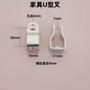 Amortiguador hidráulico con cabeza galvanizada, cabeza de rótula, cabeza plana, cabeza en T, base de amortiguador de gas, conector para caja de luz de letrero publicitario, accesorios para resorte de gas