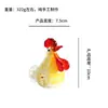 Zibo manualidades de esmalte de colores adornos cuckoo pollo gallo gallina animal productos de vidrio Boshan estatua venta al por mayor transfronteriza