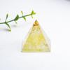Comercio Exterior Amazon Grava de Cristal Natural Pegamento Pirámide 3cm Adornos Decoración Escritorio Hogar Oficina Mineral en Bruto