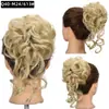 Goma para el pelo con borla, natural y versátil, flequillo largo despeinado, moño esponjoso con capas altas, goma elástica para pelo rizado, peluca rizada romana