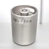 Barril de Cerveja Mini Portátil de Aço Inoxidável 304 Branco de 8L com Torre de Cerveja de Placa Tipo A Poço Tipo S Barril de Cerveja Basculante