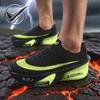 Zapatos de Punto Flyline para Hombre Zapatos para Correr con Amortiguación de Aire y Placa de Carbono Zapatos Deportivos Ligeros con Absorción de Impactos Suela Suave Zapatos para Correr Maratón para Mujer