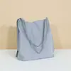 Invite.l Bolso de Hombro Casual Estilo Coreano para Compras Nylon Bolso de Mano de Moda Estudiante Femenina Bolsa de Almacenamiento de Gran Capacidad