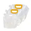 Fabricante Mayorista de Bolsas Selladas para Granos y Cereales Bolsas Transparentes Engrosadas para Almacenamiento de Arroz en Stock Bolsas con Boquilla para Empaque de Granos