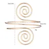 Anillo de Brazo Grande Espiral Venta al por Mayor Transfronteriza Más Vendido Simple Nicho Ajustable Multicapa Personalizado Exagerado Hueco Moda Pulsera de Brazo