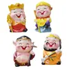 Figuras de Resina Originales de Fábrica Xiyuji de Dibujos Animados de Tang Seng y Sun Wukong, Regalos Navideños de Estilo Lindo