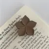 Pinza para el pelo pequeña de alta gama color café negro mate transfronteriza, simple para coleta alta, media coleta, pinza para el pelo pequeña para niños, accesorios para el pelo para mujer
