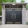 Puerta de Villa de Hierro Forjado, Puerta de Campo de Aleación de Aluminio, Puerta de Jardín, Puerta de Jardín de Acero Inoxidable, Entrada Casa Auto-Construida, Venta Directa Doble