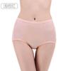 Ropa interior para mujer modal cadera elástico transpirable doble jacquard calzones de cintura media 3095