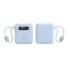 Batería Externa Pequeña Mini Linda con Cable Incorporado 20000mAh Gran Capacidad Suministro de Energía Móvil Regalo Personalizado Al Por Mayor
