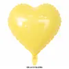 Globo de aluminio de placa de luz de amor de 18 pulgadas Tanabata Día de San Valentín confesión boda decoración de salón de bodas globo al por mayor