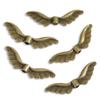 Accesorios para Joyería de Aleación DIY Cuentas Espaciadoras de Alas de Ángel Pulsera Collar Cuentas Decorativas con Agujero R243