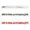 Adecuado para pegatinas de coche Mitsubishi Wing God Lingyue V3 EVO EVOLUTION X, pegatinas estéreo con logotipo de coche.