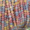 Fornecido Diretamente pelo Fabricante, Pedra Natural Otimizada Beads Soltos de Morganita Cristalina, Contas Redondas, Itens Populares Mais Vendidos, Acessórios para Joias DIY, Produtos Semi-Acabados