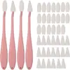 Venta al por mayor de fábrica pluma de pincel de papel 6 Paquete de 3 arte boceto pincel pintura con pincel pluma para difuminar estudiantes juego completo
