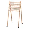 Estante de Carretes de Madera, Hilo de Coser Plegable, Hilo de Cera, Estante de Almacenamiento de Carretes de Hilo, Estante de Carretes de Hilo de Madera Transfronterizo, Estante para Pelucas