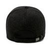 Sombrero de Hombre Moderno Otoño e Invierno Cálido Gorra de Béisbol de Lana para Hombre Gorro de Invierno Coreano con Protección para las Orejas Sombrero para Hombres de Mediana Edad y Ancianos