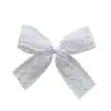 Laço de renda branco puro japonês DIY tiara grampo de cabelo acessórios para vestuário calçados atacado laço de nó manual atacado