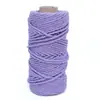Cuerda de Cáñamo Colorida [Alto Valor Estético] 4.5mm Tejido a Mano Material de Decoración DIY Cuerda para Envolver Mesa de Café Cuerda de Amarre