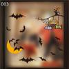 Pegatinas de Halloween Transfronterizas para Ventanas de Hotel, Centro Comercial, Salón de Clases, Calabaza, Calavera, Mago, Murciélago, etc., Pegatinas de Vidrio, Pegatinas de Pared