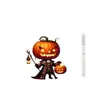 Pendientes de Calabaza de Terror de Halloween Transfronterizos Forma de Fantasma Dibujo Animado Acrílico Plano Pendientes Colgantes 2D