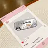 Espelho de Maquiagem Adesivo Animal Fofo Novo Desenho Animado Simples Suporte para Celular Espelho Dobrável Suporte para Assistir Dramas