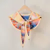 Chal Estilo Pintura al Óleo con Colgante de Perla, Chal Pequeño para Hombros para Mujer, Cuello Falso Decorativo de Anacardo de Alta Gama, Chaleco para Habitación con Aire Acondicionado