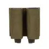 Bolsa Rápida para Carregador Duplo 9mm Funcional Sistema de Encaixe Molle Tático Glock Conjunto Universal Nylon 1000D